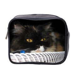 Cat Wanna Study Mini Toiletries Bag (two Sides) by LoolyElzayat