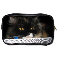 Cat Wanna Study Toiletries Bag (two Sides) by LoolyElzayat