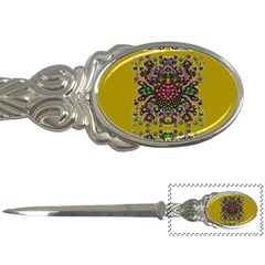 Ornate Dots And Decorative Colors Letter Opener by pepitasart