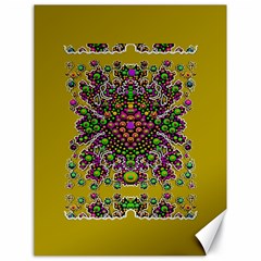 Ornate Dots And Decorative Colors Canvas 18  X 24  by pepitasart