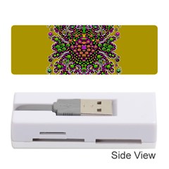 Ornate Dots And Decorative Colors Memory Card Reader (stick) by pepitasart