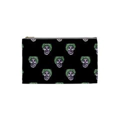 Creepy Zombies Motif Pattern Illustration Cosmetic Bag (small) by dflcprintsclothing