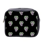 Creepy Zombies Motif Pattern Illustration Mini Toiletries Bag (Two Sides) Front