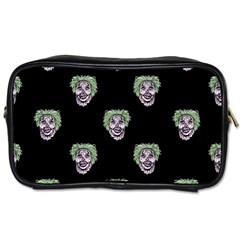 Creepy Zombies Motif Pattern Illustration Toiletries Bag (Two Sides)