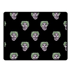 Creepy Zombies Motif Pattern Illustration Double Sided Fleece Blanket (Small) 