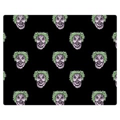 Creepy Zombies Motif Pattern Illustration Double Sided Flano Blanket (Medium) 