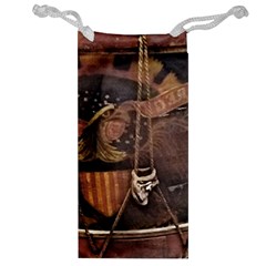 Grand Army Of The Republic Drum Jewelry Bag by Riverwoman