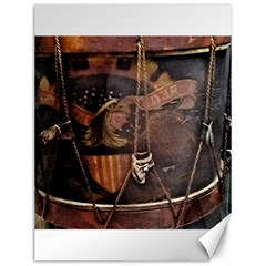 Grand Army Of The Republic Drum Canvas 12  X 16  by Riverwoman