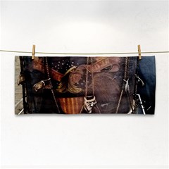 Grand Army Of The Republic Drum Hand Towel by Riverwoman