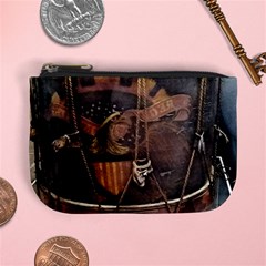 Grand Army Of The Republic Drum Mini Coin Purse by Riverwoman