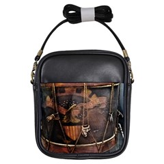 Grand Army Of The Republic Drum Girls Sling Bag by Riverwoman