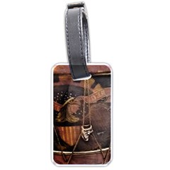 Grand Army Of The Republic Drum Luggage Tags (one Side)  by Riverwoman