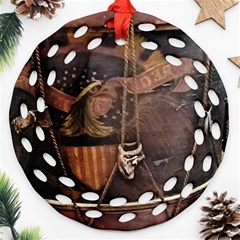 Grand Army Of The Republic Drum Ornament (round Filigree) by Riverwoman