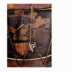 Grand Army Of The Republic Drum Large Garden Flag (two Sides) by Riverwoman