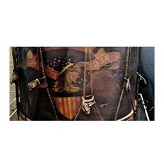 Grand Army Of The Republic Drum Satin Wrap by Riverwoman