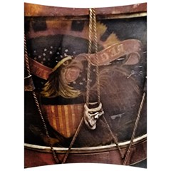 Grand Army Of The Republic Drum Back Support Cushion by Riverwoman