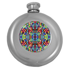 Ml 136 Round Hip Flask (5 Oz) by ArtworkByPatrick