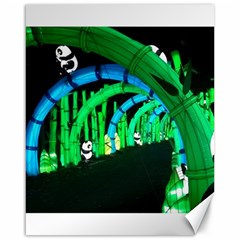 Dragon Lights Panda Canvas 16  X 20  by Riverwoman