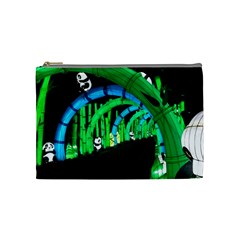 Dragon Lights Panda Cosmetic Bag (medium)