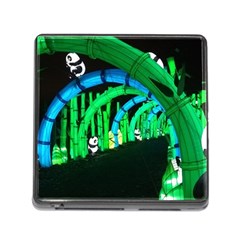 Dragon Lights Panda Memory Card Reader (square 5 Slot) by Riverwoman