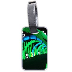 Dragon Lights Panda Luggage Tags (two Sides) by Riverwoman