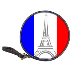 Eiffel Tower France Flag Tower Classic 20-cd Wallets by Sudhe