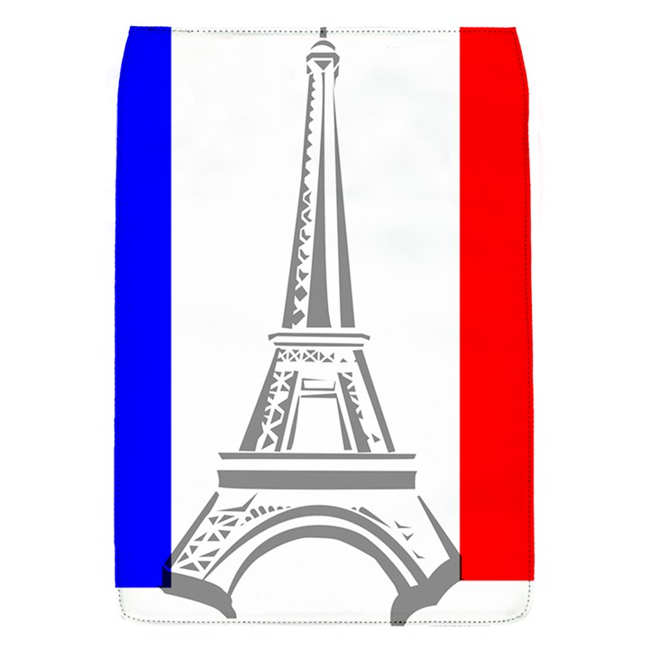 Eiffel Tower France Flag Tower Removable Flap Cover (S)