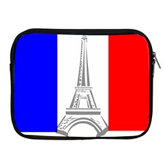 Eiffel Tower France Flag Tower Apple Ipad 2/3/4 Zipper Cases by Sudhe