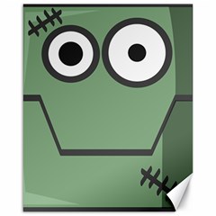 Cartoon Cute Frankenstein Halloween Canvas 16  X 20  by Sudhe