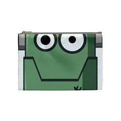 Cartoon Cute Frankenstein Halloween Cosmetic Bag (medium)