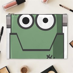 Cartoon Cute Frankenstein Halloween Cosmetic Bag (xl) by Sudhe