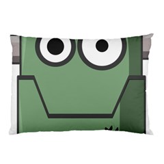 Cartoon Cute Frankenstein Halloween Pillow Case (two Sides) by Sudhe