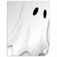 Ghost Boo Halloween Spooky Haunted Canvas 18  X 24  by Sudhe