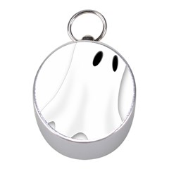 Ghost Boo Halloween Spooky Haunted Mini Silver Compasses by Sudhe