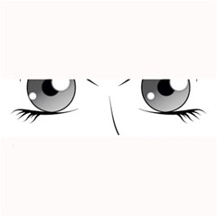 Eyes Manga Anime Female Cartoon Large Bar Mats by Sudhe