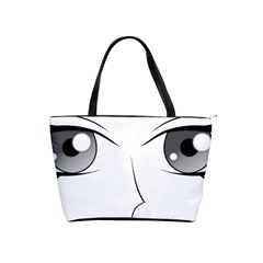 Eyes Manga Anime Female Cartoon Classic Shoulder Handbag by Sudhe