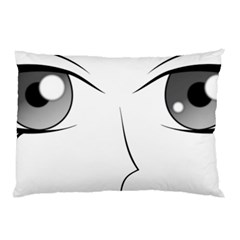 Eyes Manga Anime Female Cartoon Pillow Case (two Sides) by Sudhe