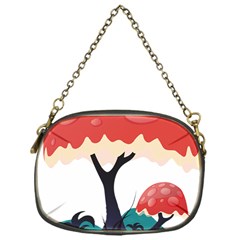 Tree Art Trunk Artwork Cartoon Chain Purse (one Side) by Sudhe