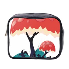 Tree Art Trunk Artwork Cartoon Mini Toiletries Bag (two Sides) by Sudhe