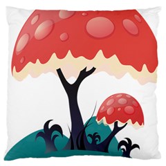 Tree Art Trunk Artwork Cartoon Standard Flano Cushion Case (one Side) by Sudhe