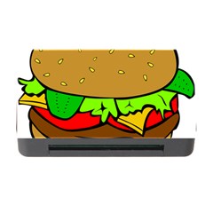 Hamburger Cheeseburger Fast Food Memory Card Reader With Cf by Sudhe