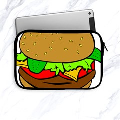 Hamburger Cheeseburger Fast Food Apple Ipad Mini Zipper Cases by Sudhe