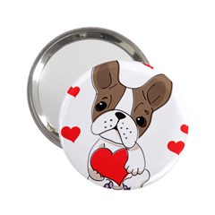 Animation Dog Cute Animate Comic 2.25  Handbag Mirrors