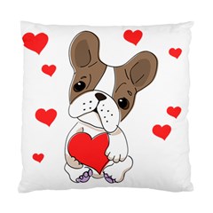 Animation Dog Cute Animate Comic Standard Cushion Case (one Side) by Sudhe