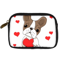 Animation Dog Cute Animate Comic Digital Camera Leather Case