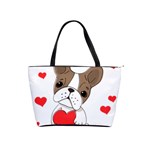 Animation Dog Cute Animate Comic Classic Shoulder Handbag Front