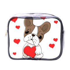 Animation Dog Cute Animate Comic Mini Toiletries Bag (One Side)