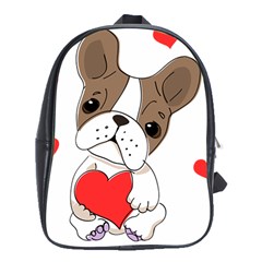 Animation Dog Cute Animate Comic School Bag (xl) by Sudhe