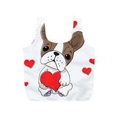 Animation Dog Cute Animate Comic Full Print Recycle Bag (s) by Sudhe