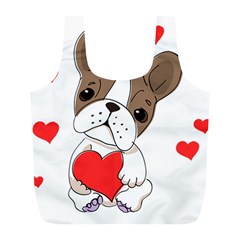 Animation Dog Cute Animate Comic Full Print Recycle Bag (l) by Sudhe